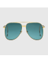 [GUCCI] Aviator sunglasses 651164I33308049