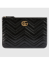 [GUCCI] GG Marmont leather pouch 5255410OLET1000