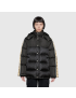 [GUCCI] GG jacquard nylon padded coat 598725Z8AFZ1043