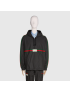 [GUCCI] Coated cotton windbreaker with  label 594861XDBCH1043