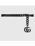 [GUCCI] GG Marmont chain belt 676170JD7JV1000