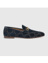 [GUCCI] Mens  Jordaan GG velvet loafer 4300889TI904286