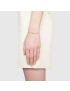 [GUCCI] Flora 18k bracelet with diamonds 581817J85408000