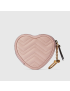 [GUCCI] GG Marmont heart shaped coin purse 699517DTDHT5909