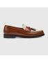 [GUCCI] Mens GG loafer with tassel 67381717X502580