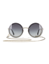 [CHANEL] Round Sunglasses A71292X01060L9516