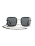[CHANEL] Square Sunglasses A71291X06071L0814