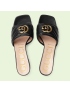 [GUCCI] Womens Double G slide sandal 695202BKO601000