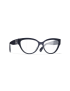 [CHANEL] Cat Eye Eyeglasses A75256X01081V1643