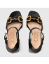 [GUCCI] Womens sandal with Horsebit 655411BKO001000