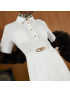[GUCCI] Cotton poplin long dress 691657Z8A0D1902