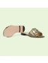 [GUCCI] Womens Interlocking G cut out slide sandal 69445119Y009719