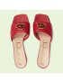 [GUCCI] Womens Double G slide sandal 695202BKO606549