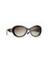 [CHANEL] Oval Sunglasses A71456X08101S1715