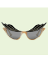[GUCCI] Cat eye frame sunglasses 691304J07409781