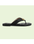 [GUCCI] Womens Interlocking G thong sandal 695207A3N001000