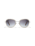 [CHANEL] Round Sunglasses A71461X02570L4756