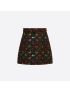 [DIOR] Belted Short Skirt 251J35A7203_X9729