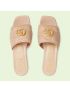 [GUCCI] Womens GG Matelasse slide sandal 701575BKO609910