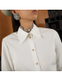 [GUCCI] Heavy cotton poplin cropped shirt 691439ZAI751902