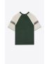 [SAINT LAURENT] rive gauche raglan t shirt 710826Y36XT3022