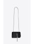 [SAINT LAURENT] kate small chain bag with tassel in chevron patent leather 474366AAAWI1000