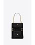 [SAINT LAURENT] niki baby chain bag in crinkled vintage leather 6331600EN071000