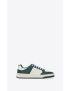 [SAINT LAURENT] sl 61 low top sneakers in perforated leather 713600AAAWR6379