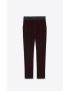 [SAINT LAURENT] carrot fit pants in cotton velvet 703491Y615W6404