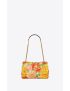 [SAINT LAURENT] jamie medium chain bag  carre rive gauche  in printed floral silk 515821FAAO76293