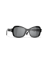 [CHANEL] Rectangle Sunglasses A71479X02153S8828