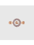 [GUCCI] Double G flower ring 702585I98755570