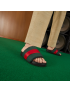 [GUCCI] Mens padded Web slide sandal 692387UFR303060