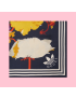 [GUCCI] adidas x  maxi flower print silk scarf 6925943G0014175