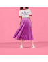 [GUCCI] adidas x  satin pleated skirt 696770ZAJC09692