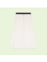[GUCCI] Heavy cotton poplin skirt 695295ZAEC41022