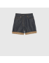 [GUCCI] Denim shorts with GG 701707XDB2A4759