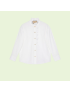 [GUCCI] Cotton poplin shirt 690723ZLC029000