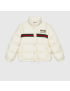 [GUCCI] Padded nylon bomber jacket with Web 683216Z8AQX9133