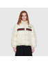 [GUCCI] Padded nylon bomber jacket with Web 683216Z8AQX9133