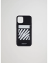 [OFF-WHITE] Diag Iphone 12 Mini Cover 17593741 (Black/White)