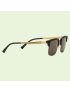 [GUCCI] Rectangular frame sunglasses 706710J07401023