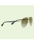 [GUCCI] Aviator frame sunglasses 706707I33318037