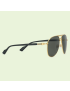 [GUCCI] Aviator frame sunglasses 706707I33308012