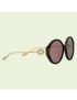 [GUCCI] Round frame sunglasses 706694J07401023