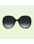 [GUCCI] Round frame Interlocking G sunglasses 491399J16911012
