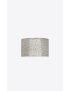 [SAINT LAURENT] hammered cuff bracelet in metal 695141Y15008142