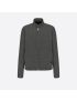 [DIOR] Micro Houndstooth Harrington Shaped Blouson 113C440A4994_C980