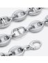 [DIOR] CD Icon Oval Chain Link Necklace N1569HOMMT_D000