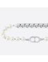 [DIOR] CD Icon and Resin Pearls Bracelet B1443HOMMT_D009